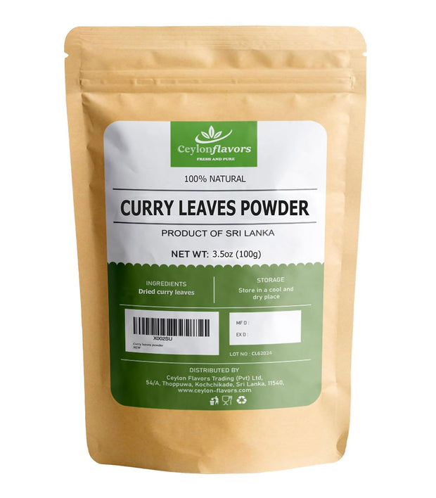 Naturally grown curry leaves powder 3.5 oz