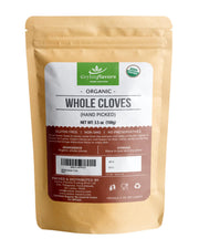 CEYLONFLAVORS FRESH AND PURE Organic Hand Picked Whole Cloves 3.5oz. Harvested from a USDA Certified Organic Farm in Sri Lanka