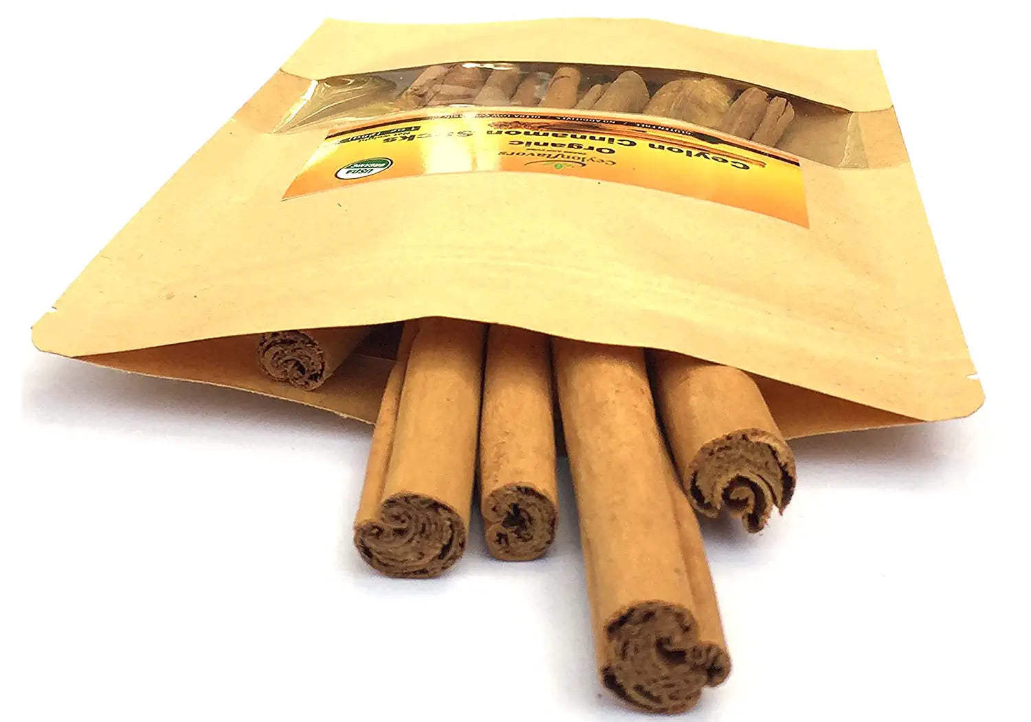 Organic Ceylon Cinnamon (Cinnamomum verum) sticks - 1 oz (28g) – Ayoni  Wellness